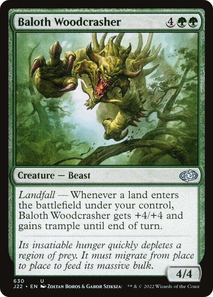 Baloth Woodcrasher [Jumpstart 2022] | Impulse Games and Hobbies