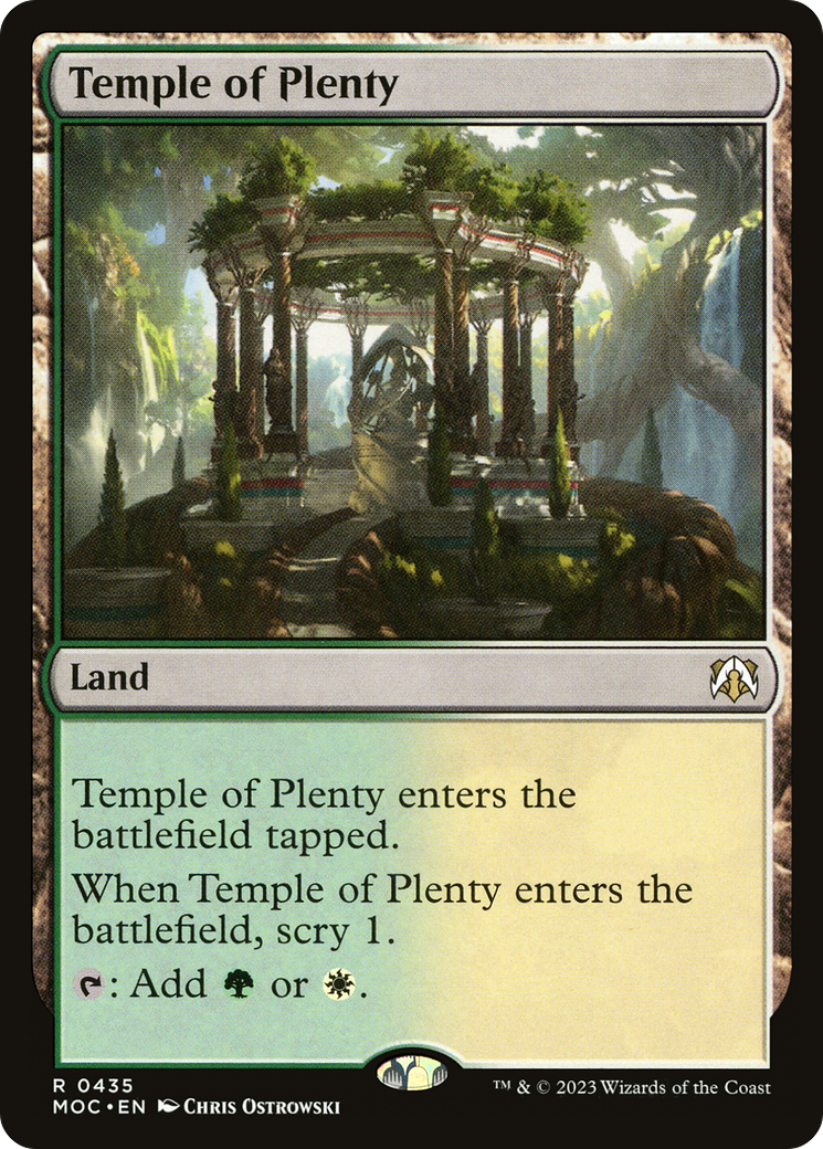 Temple of Plenty [March of the Machine Commander] | Impulse Games and Hobbies