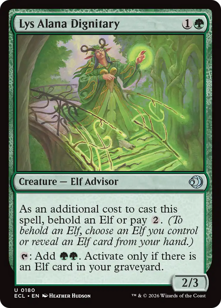 Lys Alana Dignitary [Lorwyn Eclipsed] | Impulse Games and Hobbies
