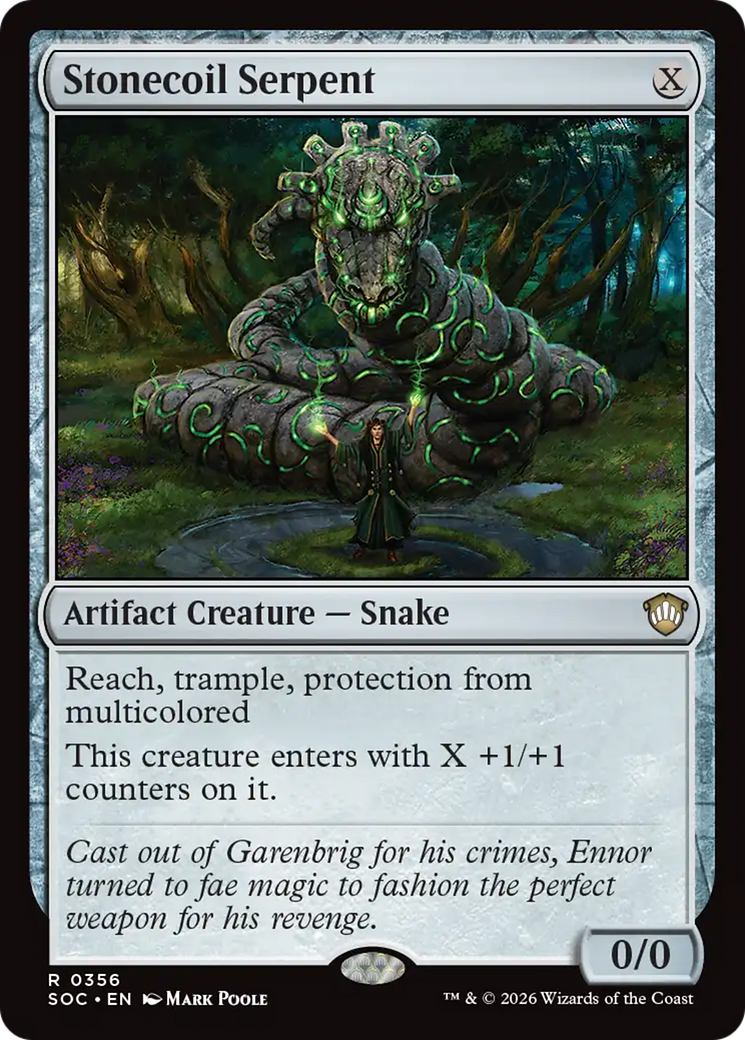 Stonecoil Serpent [Secrets of Strixhaven Commander] | Impulse Games and Hobbies