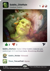 Goblin Chieftain (Rainbow Foil) [Secret Lair Drop Series] | Impulse Games and Hobbies