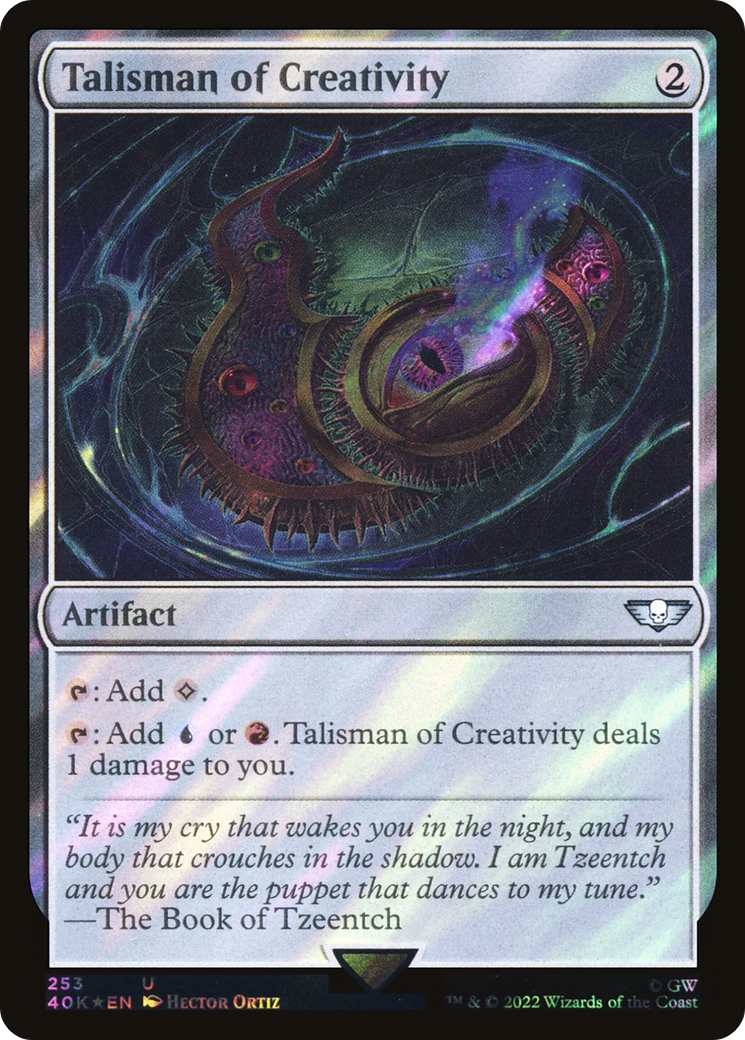Talisman of Creativity (Surge Foil) [Marvel Super Heroes Commander] | Impulse Games and Hobbies