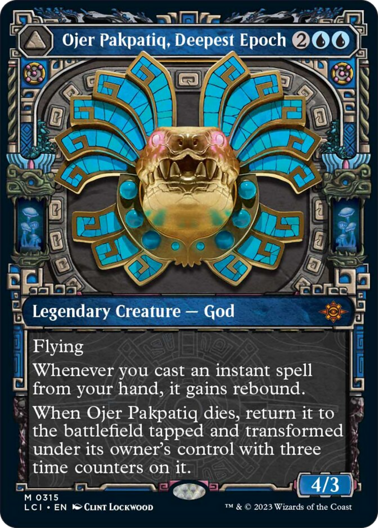 Ojer Pakpatiq, Deepest Epoch // Temple of Cyclical Time (Showcase) [The Lost Caverns of Ixalan] | Impulse Games and Hobbies