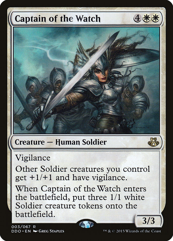 Captain of the Watch [Duel Decks: Elspeth vs. Kiora] | Impulse Games and Hobbies