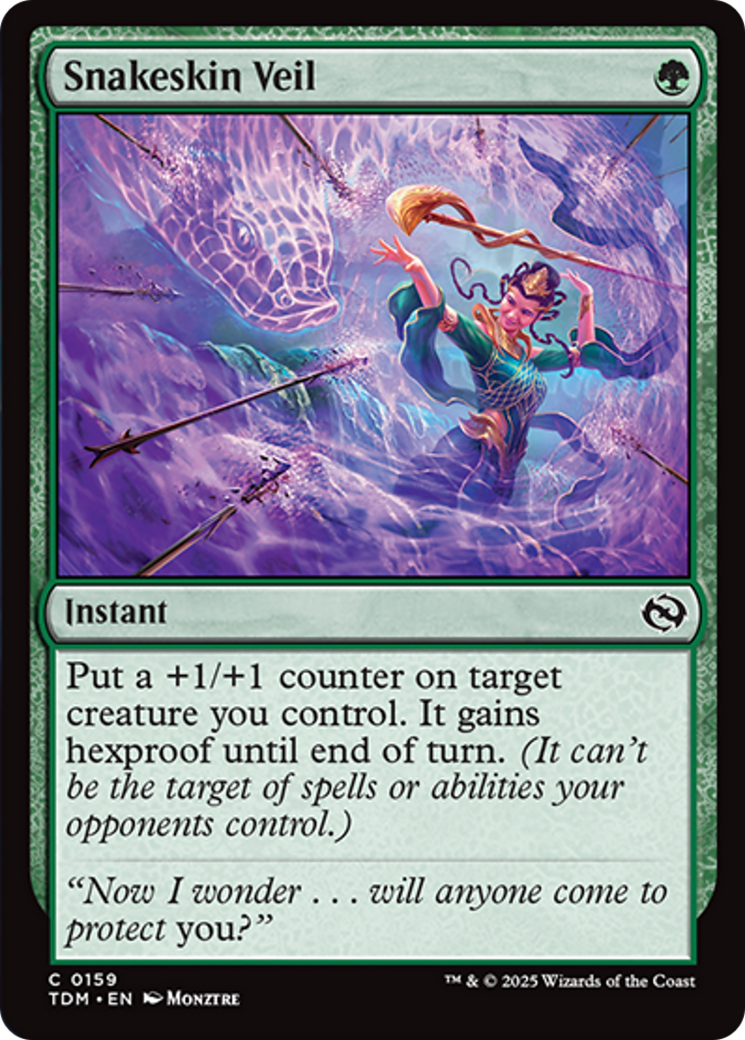 Snakeskin Veil [Tarkir: Dragonstorm] | Impulse Games and Hobbies