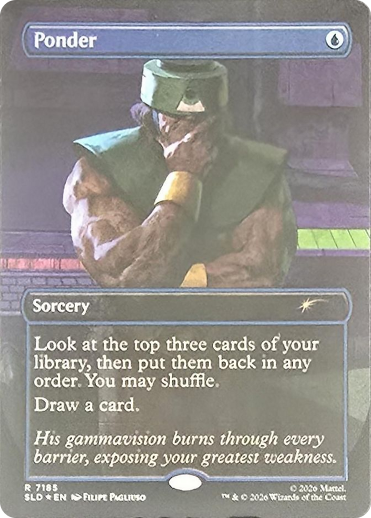 Ponder (7185) [Secret Lair Drop Series] | Impulse Games and Hobbies