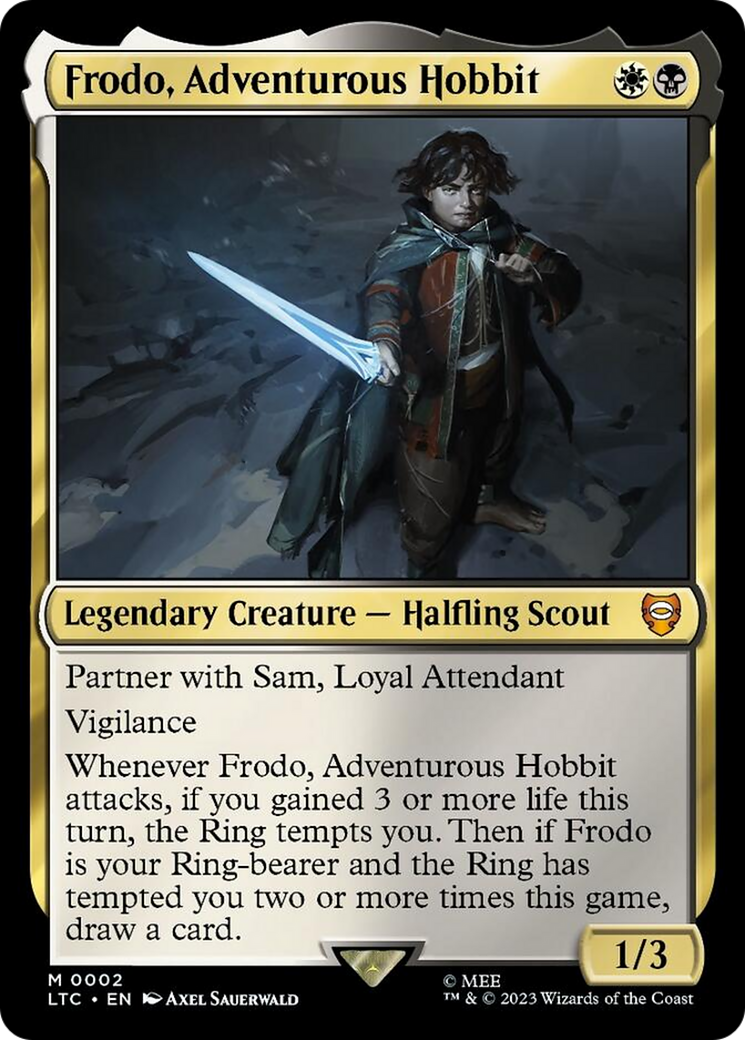 Frodo, Adventurous Hobbit [The Lord of the Rings: Tales of Middle-Earth Commander] | Impulse Games and Hobbies