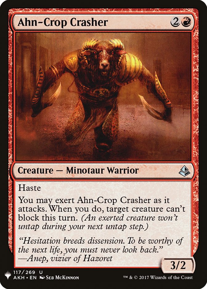 Ahn-Crop Crasher [Mystery Booster] | Impulse Games and Hobbies