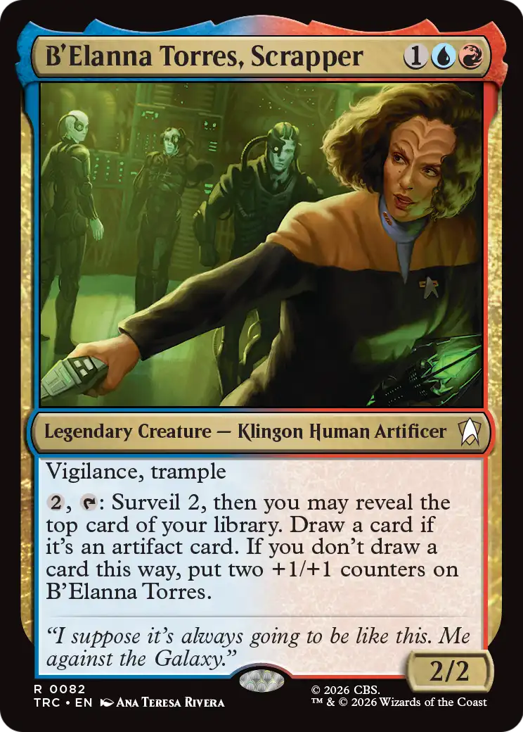 B'Elanna Torres, Scrapper (Surge Foil) [Star Trek Commander] | Impulse Games and Hobbies