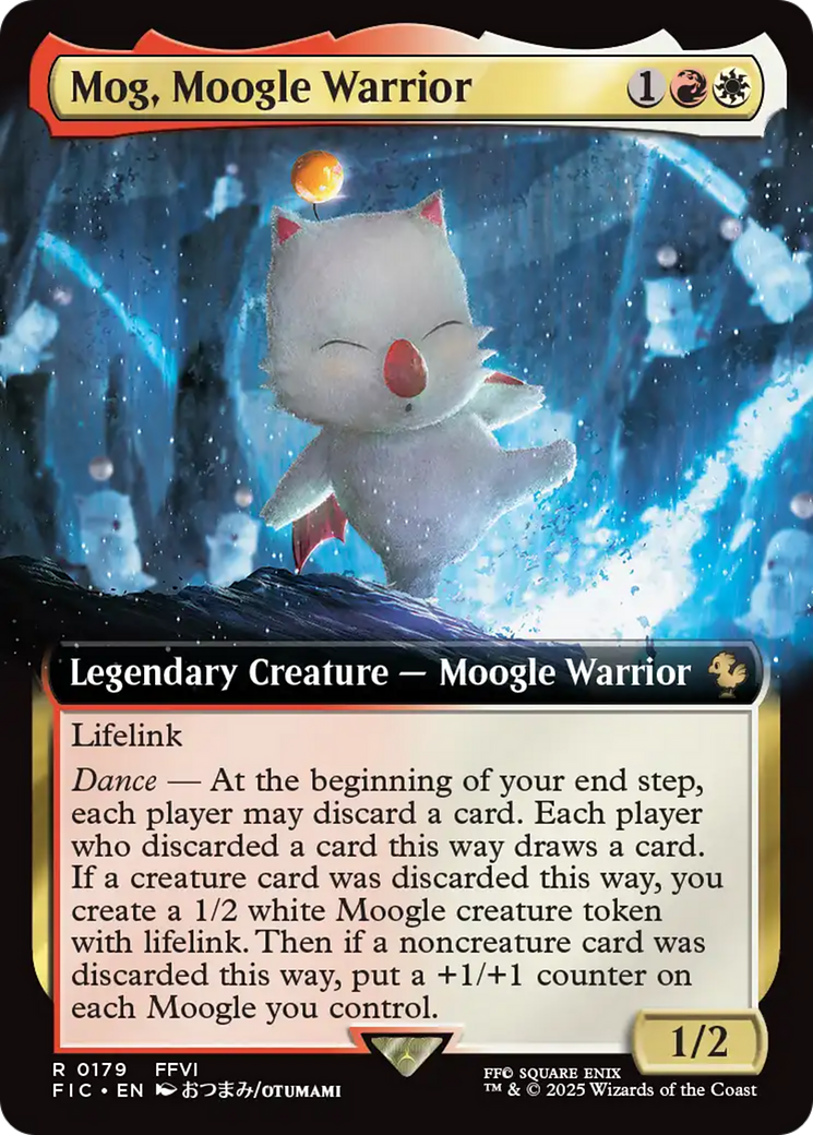 Mog, Moogle Warrior (Extended Art) [FINAL FANTASY Commander] | Impulse Games and Hobbies