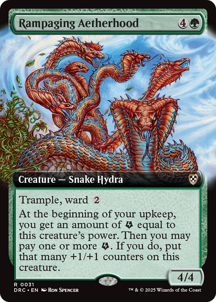 Rampaging Aetherhood (Extended Art) [Aetherdrift Commander] | Impulse Games and Hobbies