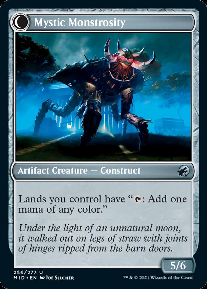 Mystic Skull // Mystic Monstrosity [Innistrad: Midnight Hunt] | Impulse Games and Hobbies