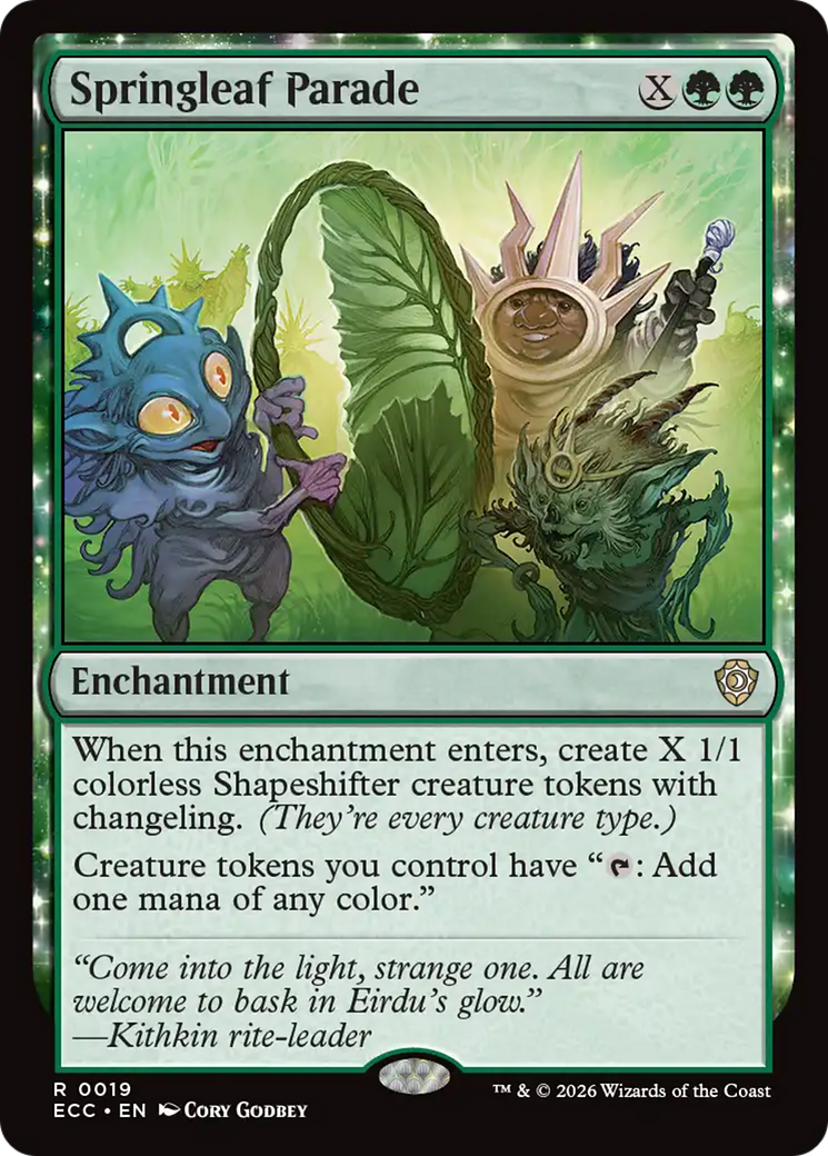 Springleaf Parade [Lorwyn Eclipsed Commander] | Impulse Games and Hobbies