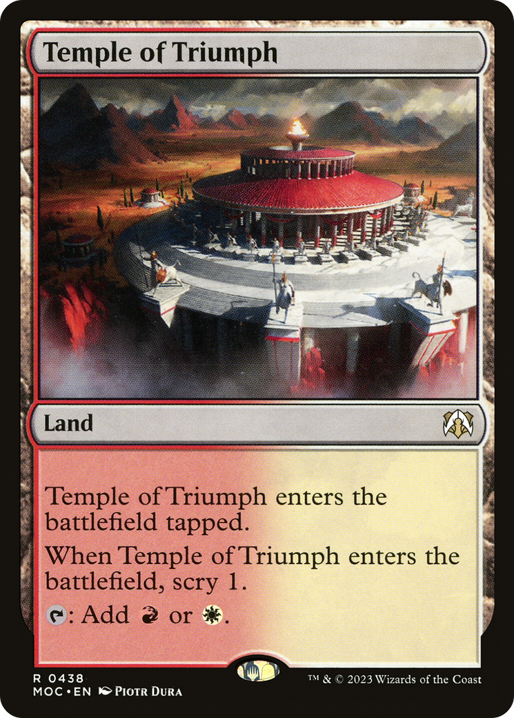 Temple of Triumph [March of the Machine Commander] | Impulse Games and Hobbies
