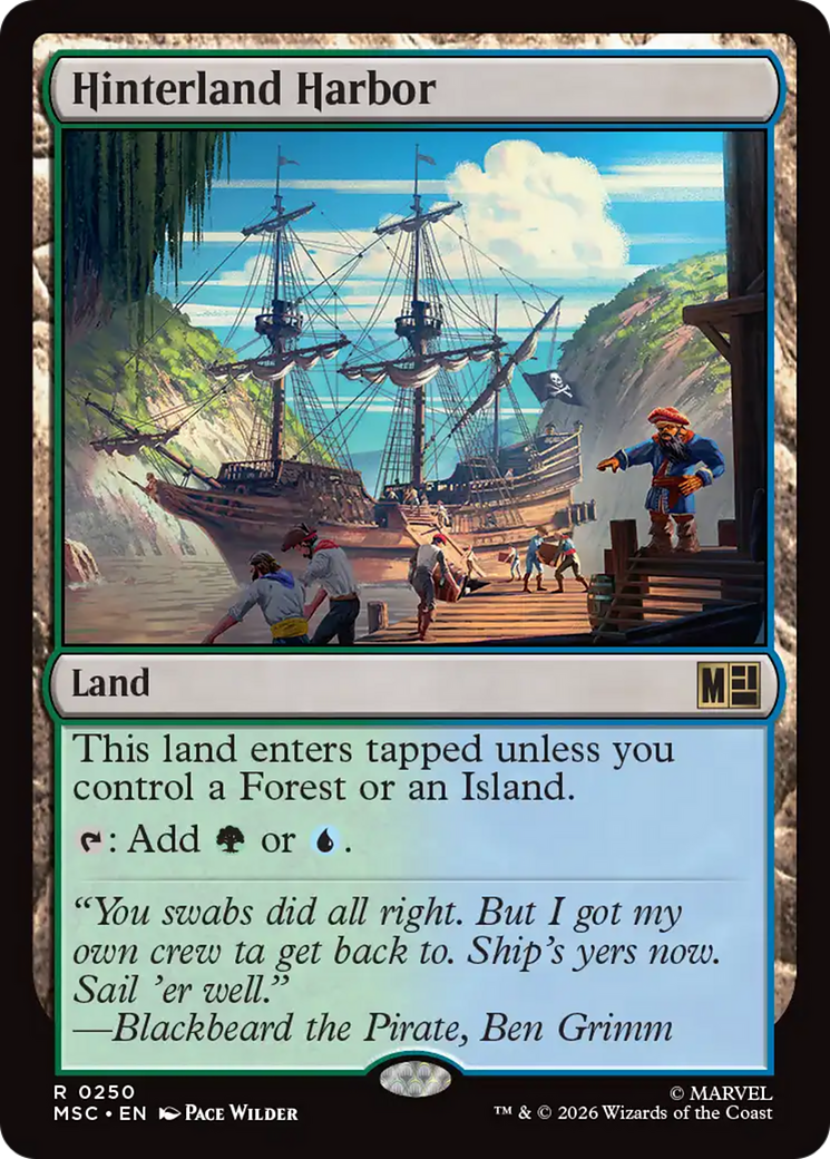 Hinterland Harbor (Surge Foil) [Marvel Super Heroes Commander] | Impulse Games and Hobbies
