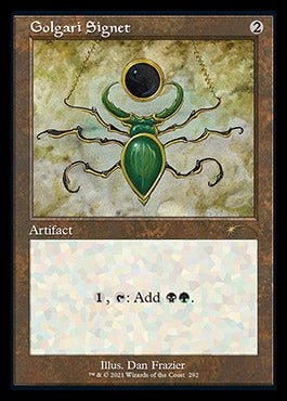 Golgari Signet (Retro) [Secret Lair Drop Series] | Impulse Games and Hobbies