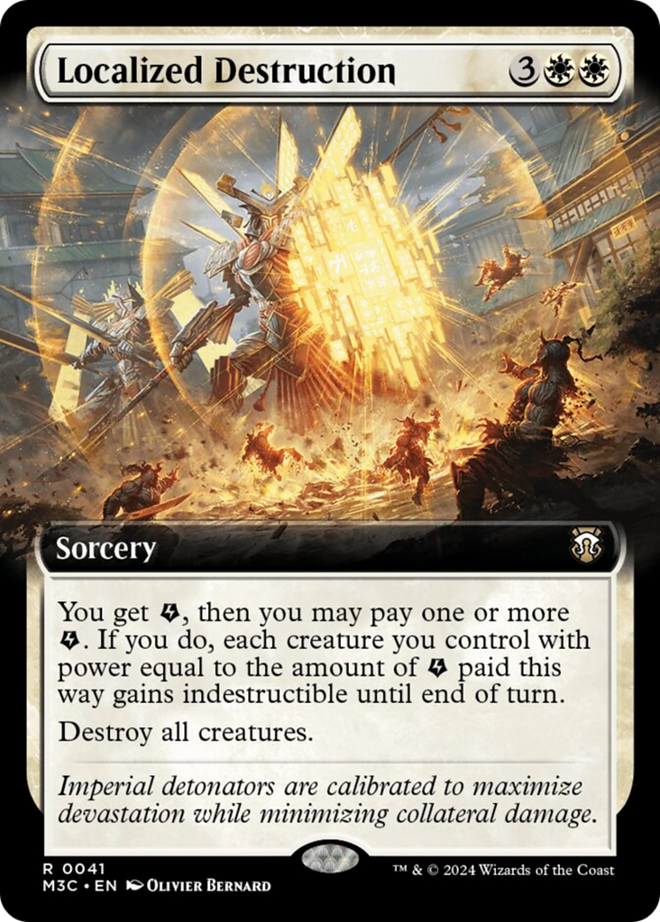 Localized Destruction (Extended Art) [Modern Horizons 3 Commander] | Impulse Games and Hobbies