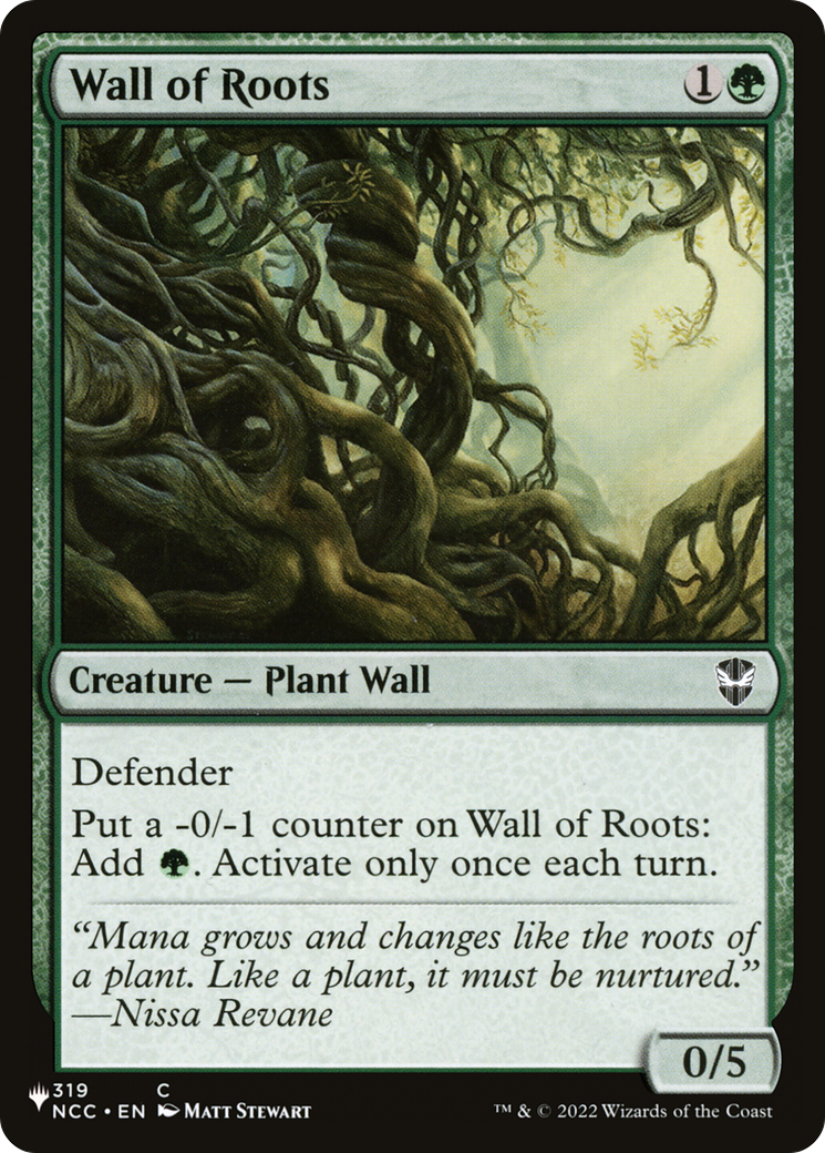 Wall of Roots [The List Reprints] | Impulse Games and Hobbies