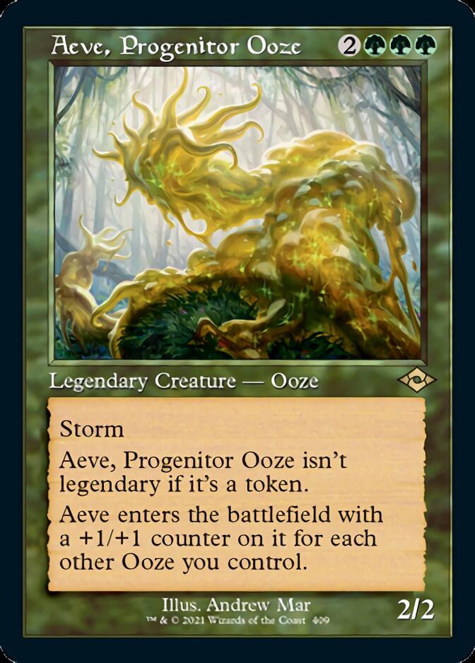 Aeve, Progenitor Ooze (Retro Foil Etched) [Modern Horizons 2] | Impulse Games and Hobbies