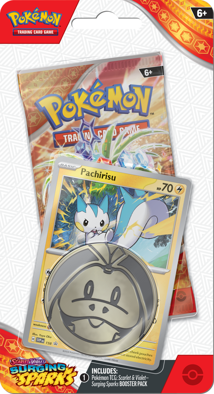 POKEMON SV8 SURGING SPARKS CHECKLANE BLISTER | Impulse Games and Hobbies