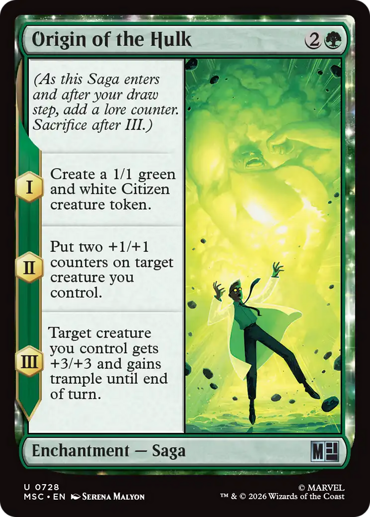 Origin of the Hulk [Marvel Super Heroes Commander] | Impulse Games and Hobbies