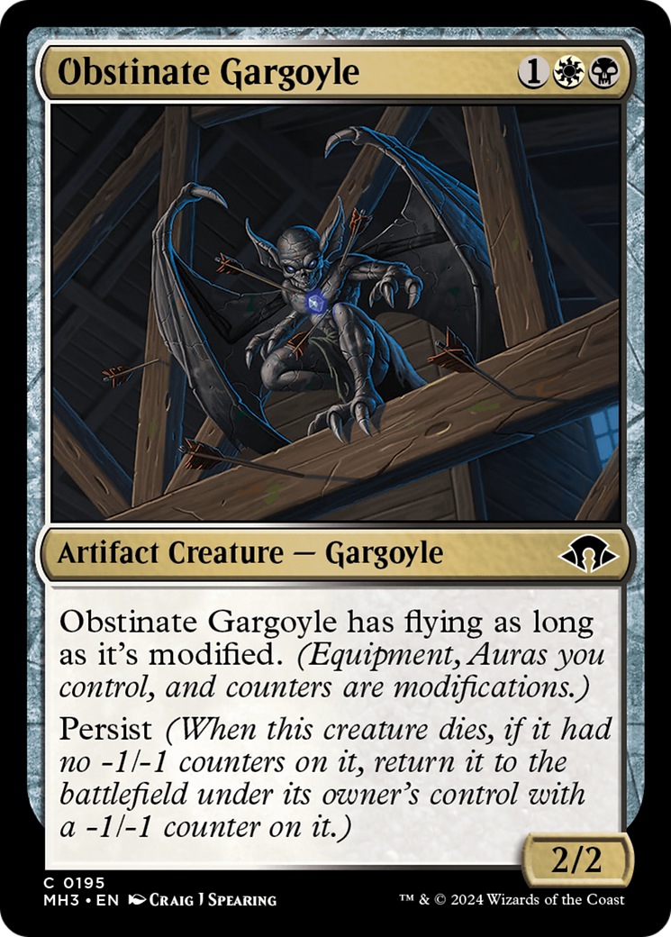 Obstinate Gargoyle [Modern Horizons 3] | Impulse Games and Hobbies