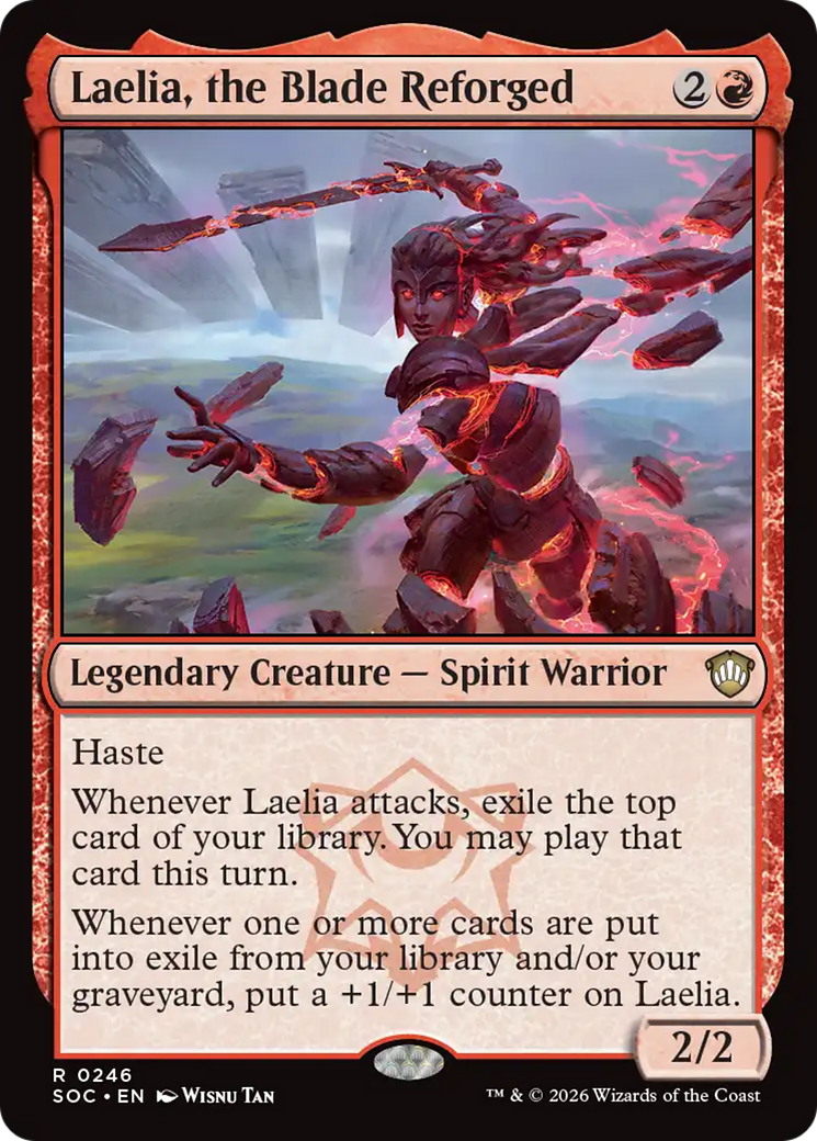 Laelia, the Blade Reforged [Secrets of Strixhaven Commander] | Impulse Games and Hobbies