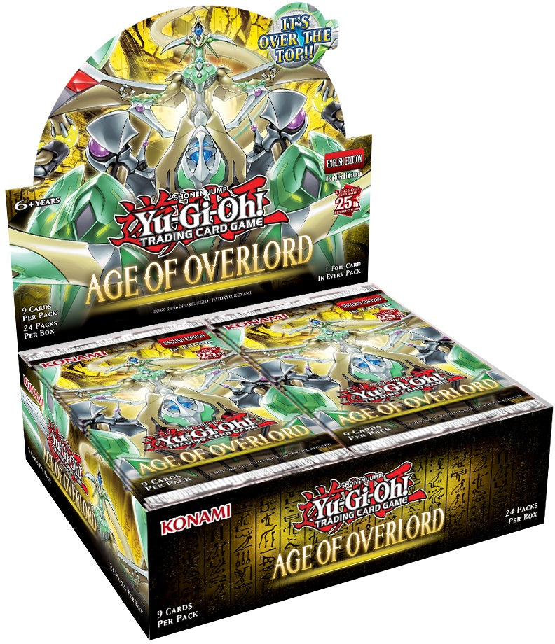 Yu-Gi-Oh! Age of Overlord Booster Box | Impulse Games and Hobbies