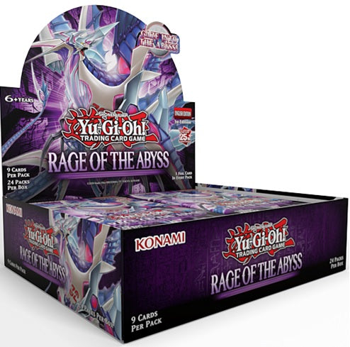 Yu-Gi-Oh! RAGE OF THE ABYSS BOOSTER BOX | Impulse Games and Hobbies