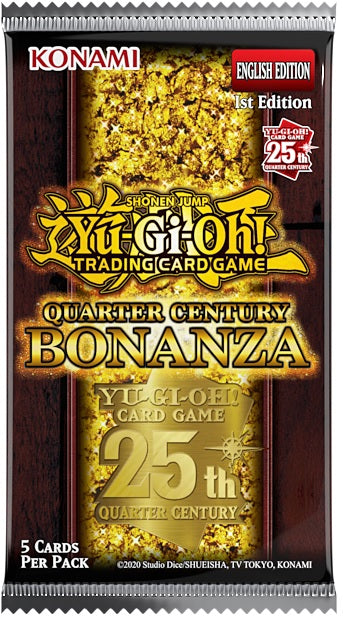 Yu-Gi-Oh! QUARTER CENTURY BONANZA BOOSTER PACK | Impulse Games and Hobbies