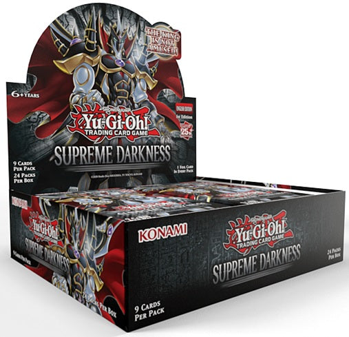 Yu-Gi-Oh!  SUPREME DARKNESS BOOSTER BOX | Impulse Games and Hobbies