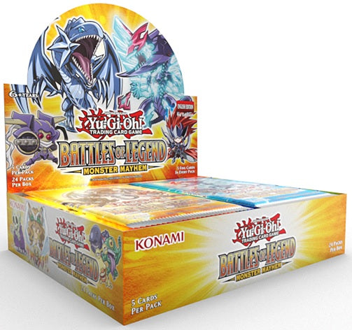 Yu-Gi-Oh! BATTLES OF LEGEND MONSTER MAYHEM BOOSTER BOX | Impulse Games and Hobbies