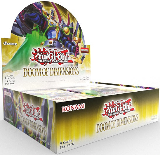 YGO DOOM OF DIMENSIONS BOOSTER BOX | Impulse Games and Hobbies