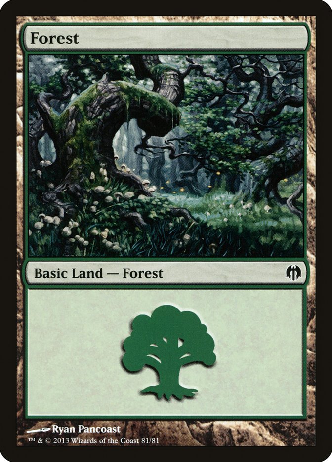 Forest (81) [Duel Decks: Heroes vs. Monsters] | Impulse Games and Hobbies