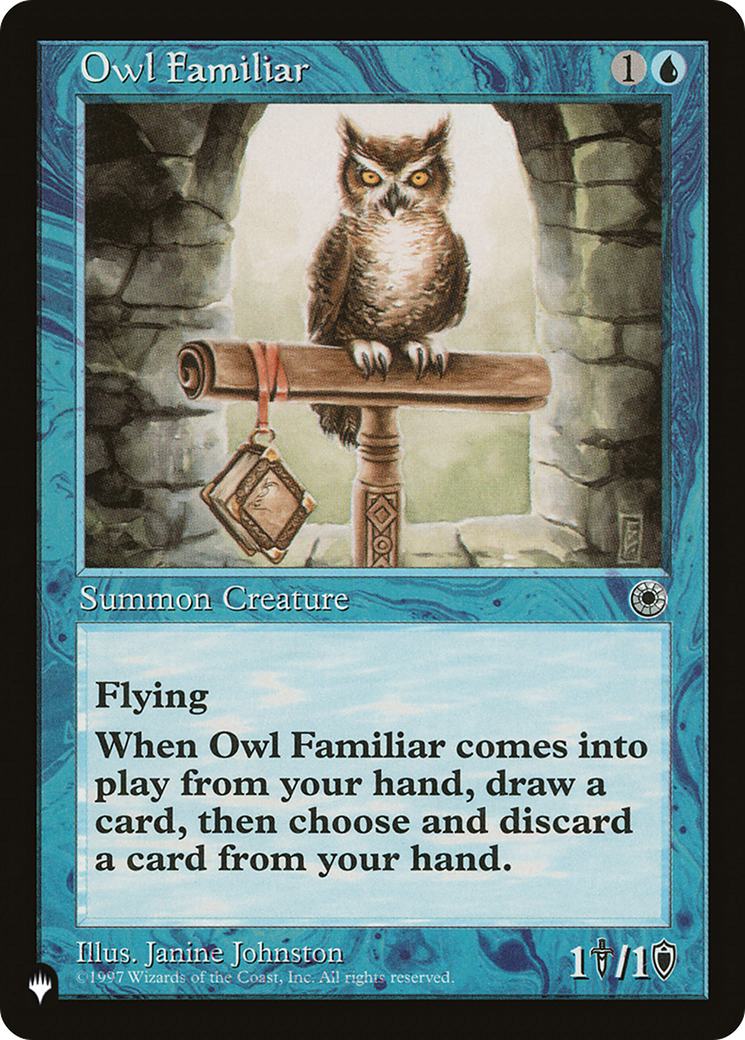 Owl Familiar [The List Reprints] | Impulse Games and Hobbies