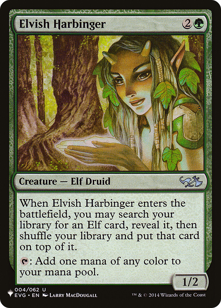 Elvish Harbinger [The List Reprints] | Impulse Games and Hobbies