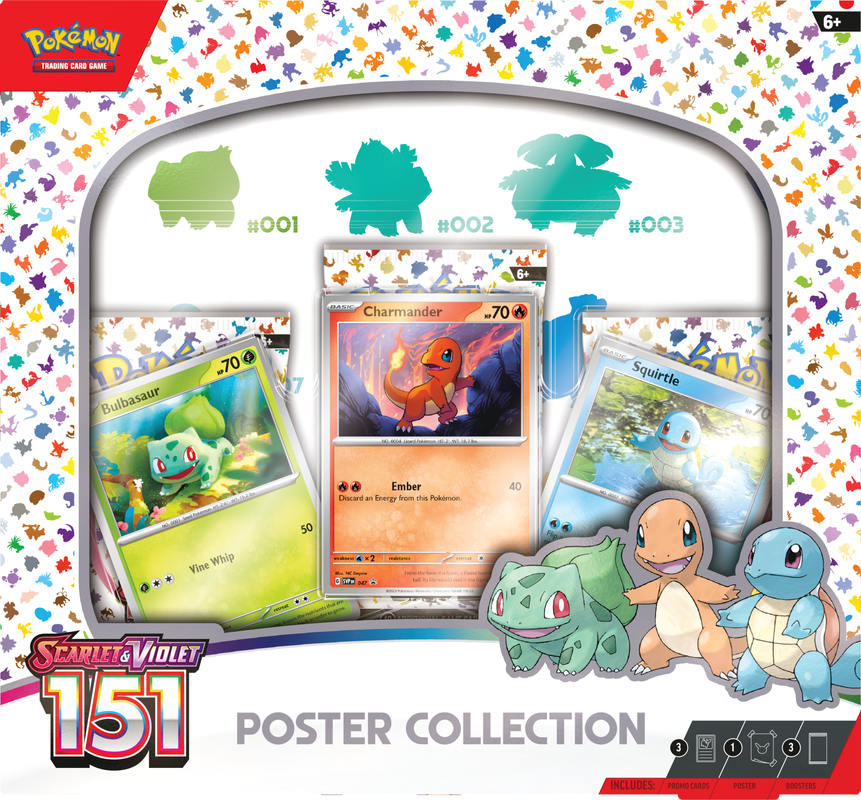 POKEMON SV3.5 151 POSTER COLLECTION | Impulse Games and Hobbies