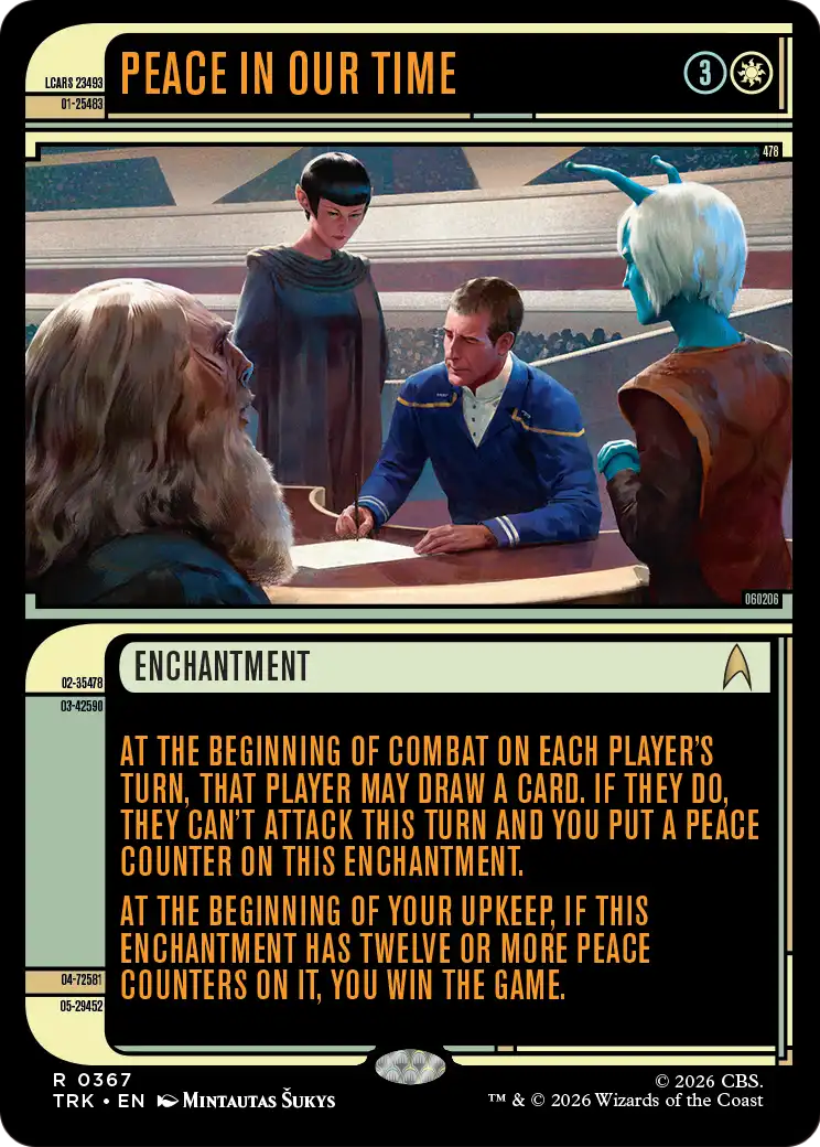 Peace in Our Time (Showcase) [Star Trek] | Impulse Games and Hobbies