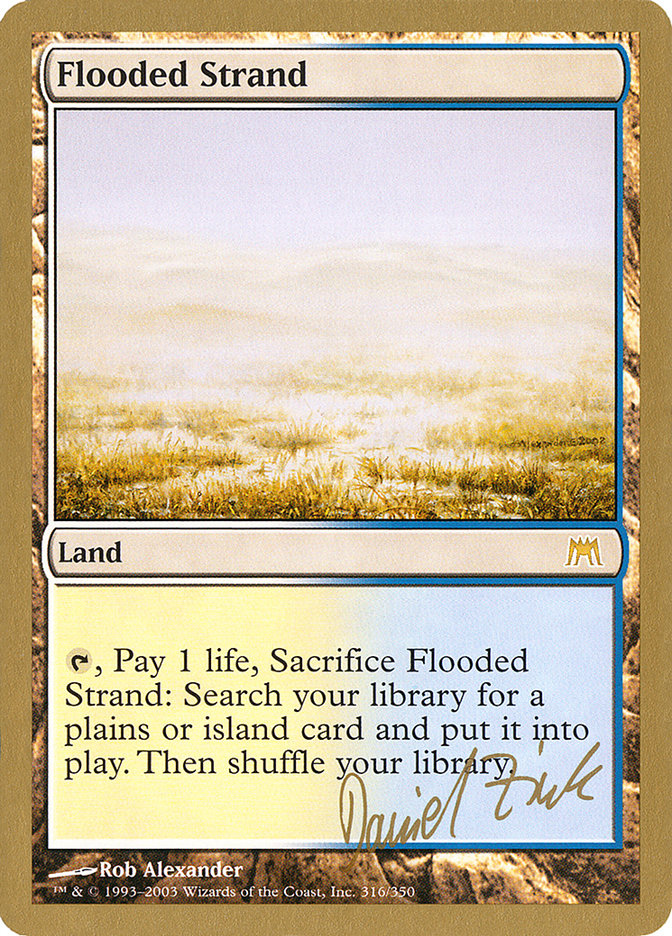 Flooded Strand (Daniel Zink) [World Championship Decks 2003] | Impulse Games and Hobbies