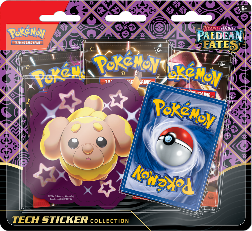 POKEMON SV4.5 PALDEAN FATES TECH STICKER COLLECTION | Impulse Games and Hobbies