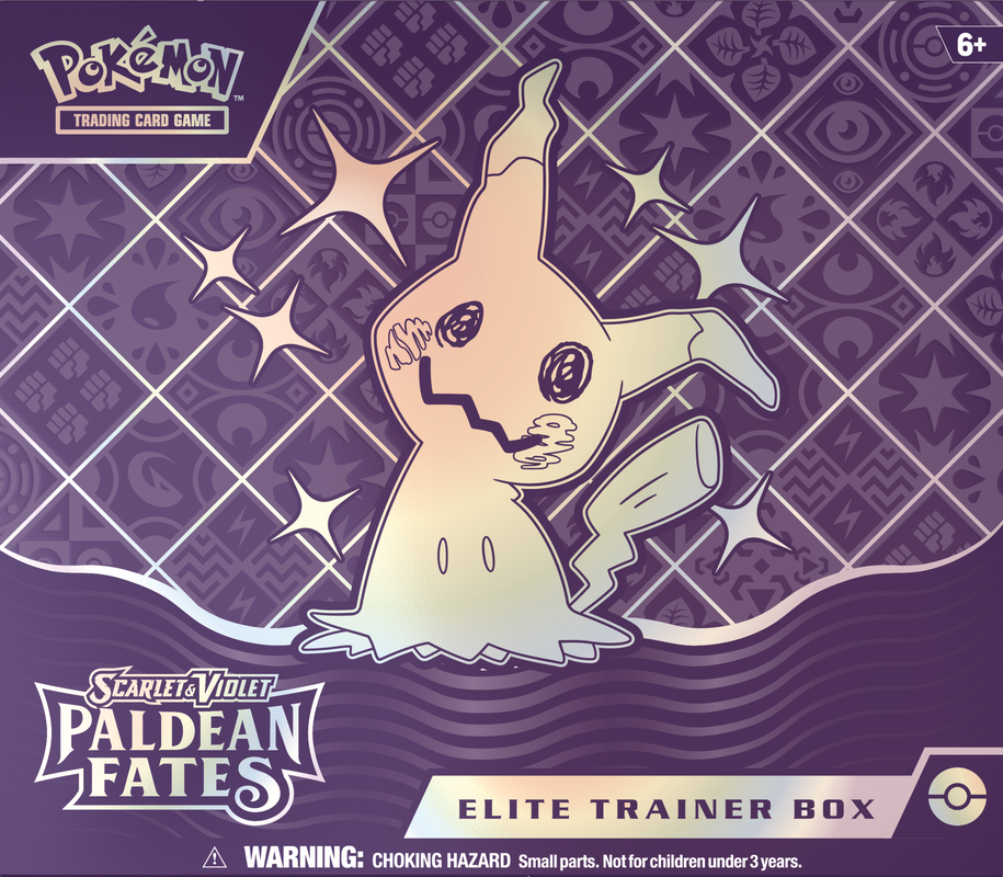 POKEMON SV4.5 PALDEAN FATES ELITE TRAINER BOX | Impulse Games and Hobbies