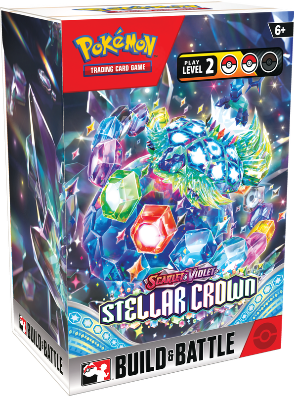 POKEMON SV7 STELLAR CROWN BUILD & BATTLE BOX | Impulse Games and Hobbies