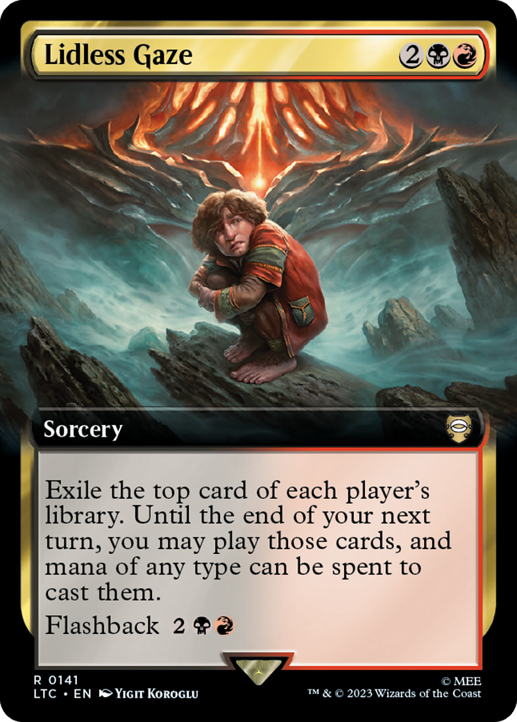 Lidless Gaze (Extended Art) [The Lord of the Rings: Tales of Middle-Earth Commander] | Impulse Games and Hobbies
