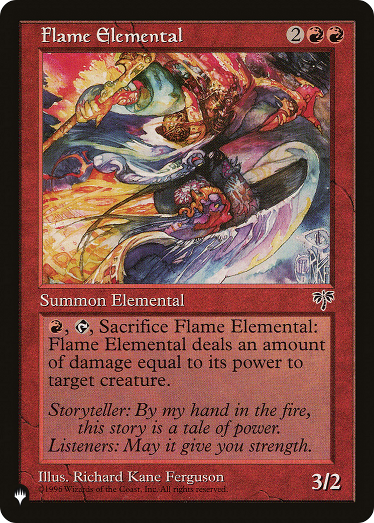 Flame Elemental [The List Reprints] | Impulse Games and Hobbies