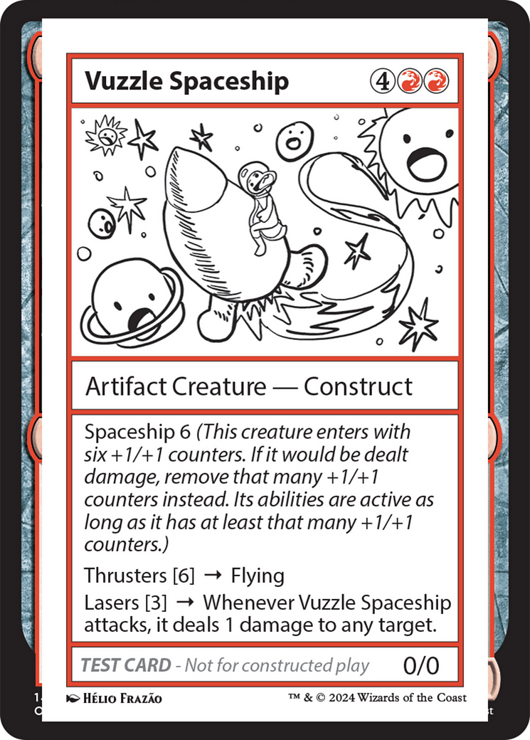 Vuzzle Spaceship [Mystery Booster 2 Playtest Cards] | Impulse Games and Hobbies