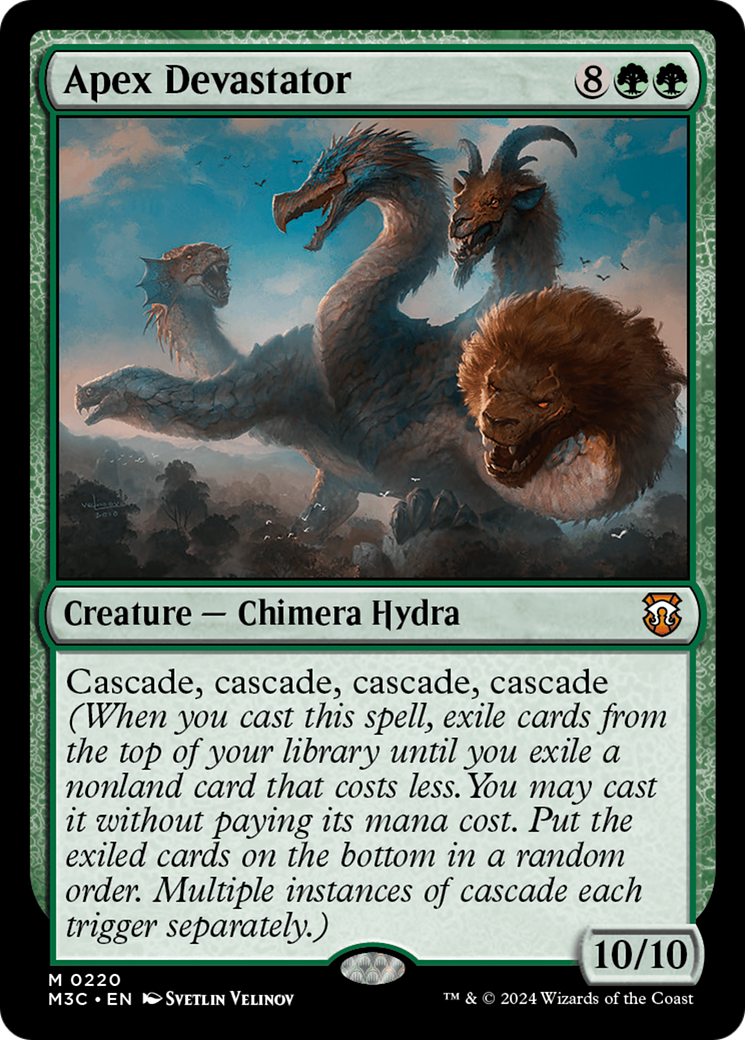 Apex Devastator (Ripple Foil) [Modern Horizons 3 Commander] | Impulse Games and Hobbies