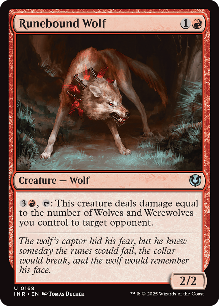 Runebound Wolf [Innistrad Remastered] | Impulse Games and Hobbies