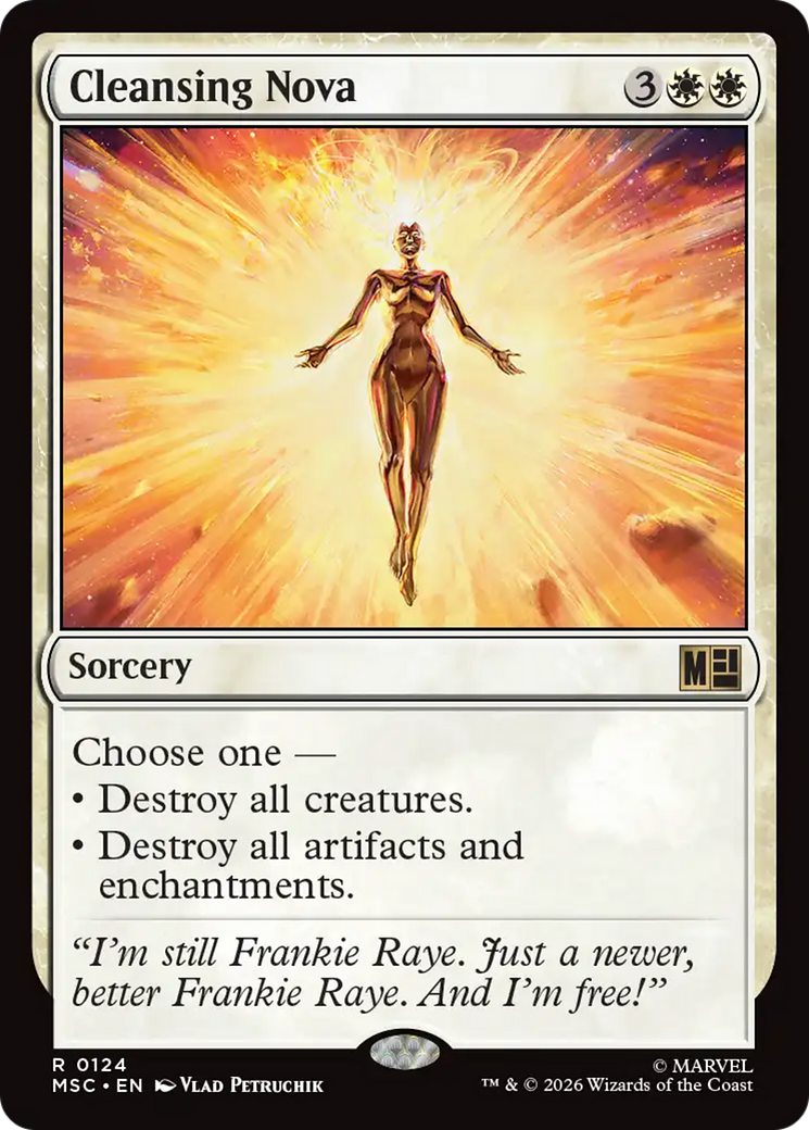 Cleansing Nova [Marvel Super Heroes Commander] | Impulse Games and Hobbies