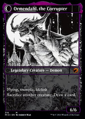 Jerren, Corrupted Bishop // Ormendahl, the Corrupted (Showcase Eternal Night) [Innistrad: Midnight Hunt] | Impulse Games and Hobbies