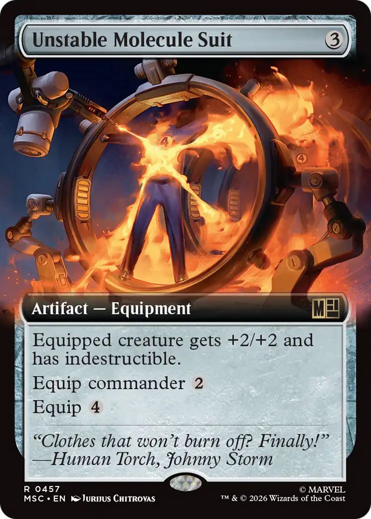 Unstable Molecule Suit (Extended Art) [Marvel Super Heroes Commander] | Impulse Games and Hobbies
